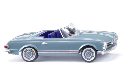 Wiking 014248 MB 280 SL Cabrio - horizontblau 1:87