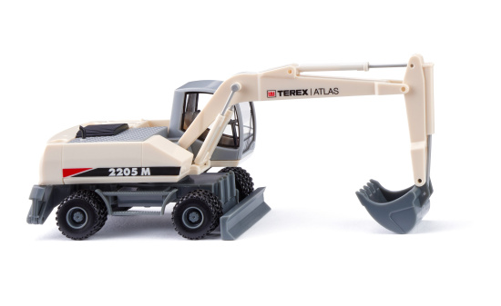Wiking 066104 Mobilbagger (TEREX Atlas) - perlweiß 1:87