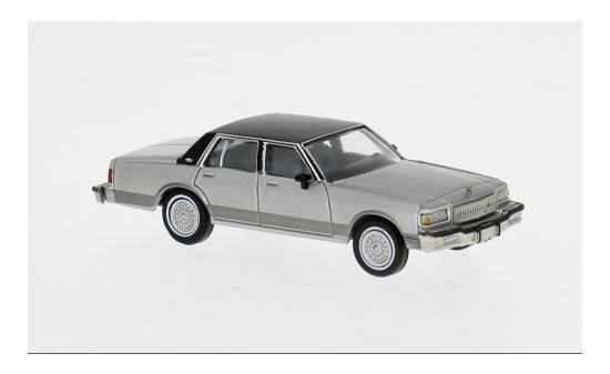 Brekina BRE19723 Chevrolet Caprice - silber (Metallic) , schwarz - Vorbestellung 1:87