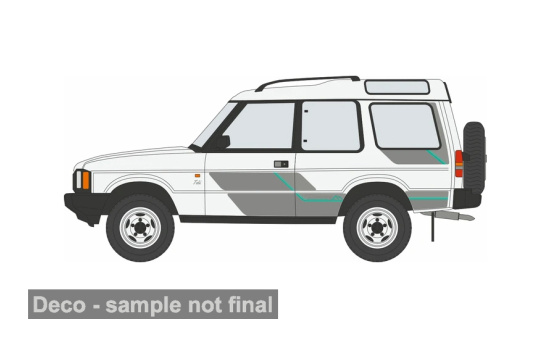 Oxford OXF76DS1004 Land Rover Discovery 1 - weiss , grau - Vorbestellung 1:76