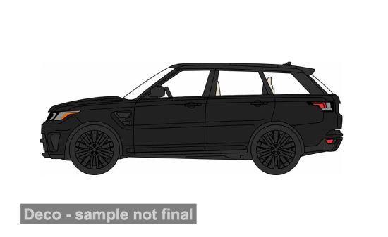 Oxford OXF76RRS005 Range Rover Sport - schwarz - Vorbestellung 1:76