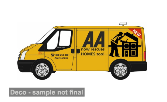 Oxford OXF76FT038 Ford Transit MK V - orange - AA Ireland - Vorbestellung 1:76