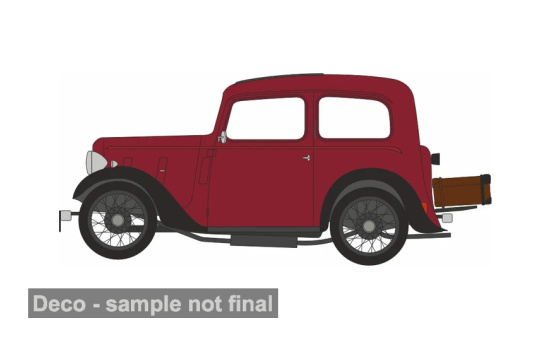 Oxford OXF76RUB001 Austin Ruby - dunkelrot - Vorbestellung 1:76