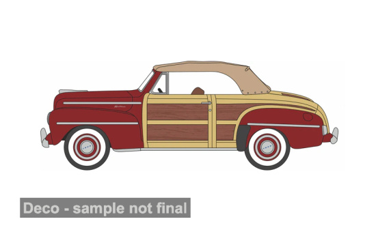 Oxford OXF87FS47001 Ford Sportsman - rot - Vorbestellung 1:87