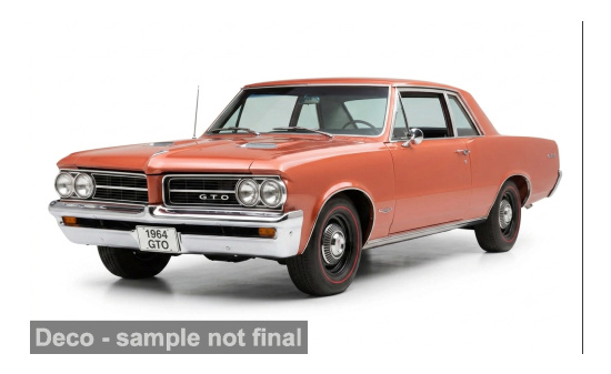 Sun Star SUN1847 Pontiac GTO - orange - Vorbestellung 1:18