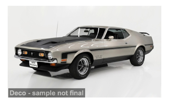 Sun Star SUN3629 Ford Mustang Boss 351 - silber (Metallic) - Vorbestellung 1:18