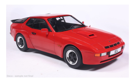 MCG MCG18659 Porsche 924 Carrera GT - rot , Dekor - Vorbestellung 1:18