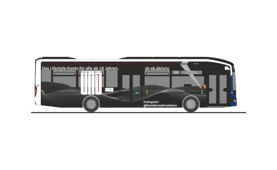 Rietze 76358 MAN Lion´s City 12 E Völklinger Verkehrsbetriebe, 1:87 - Vorbestellung 
