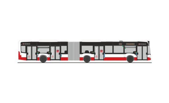Rietze 69332 Mercedes-Benz Citaro G 12 Hamburger Hochbahn, 1:87 - Vorbestellung 