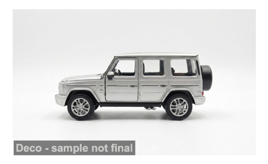 Welly WEL24136W-SILVER Mercedes G63 AMG - silber - Vorbestellung 1:24