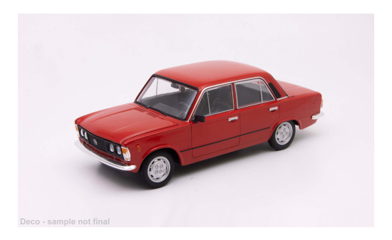 Welly WEL24138W-RED Fiat 125P - rot - Vorbestellung 1:24
