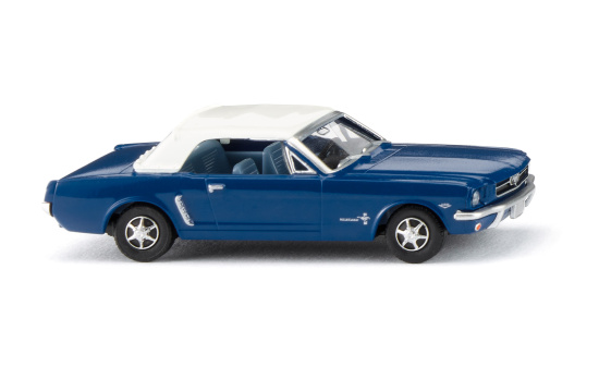 Wiking 020546 Ford Mustang Cabrio - enzianblau 1:87