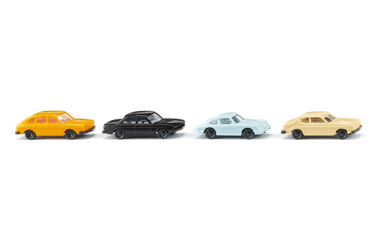 Wiking 091307 Vier klassische Personenwagen 1:160