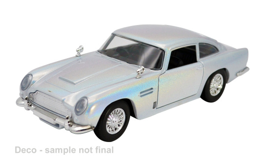 Motormax MOM79103 Aston Martin DB5 - silber (Metallic) - Vorbestellung 1:24