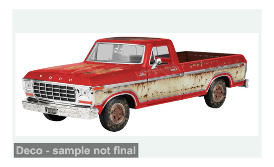 Motormax MOM79076 Ford F-150 - rot , gelb - Vorbestellung 1:24