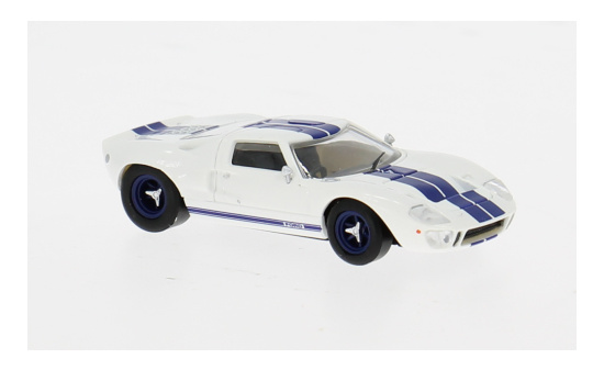 Brekina BRE18551 Ford GT 40 - weiss - Vorbestellung 1:87
