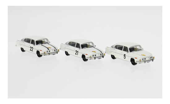 Brekina BRE27333 Set Tatra 603-2 - Marathon de la Route 1965 - Vorbestellung 1:87