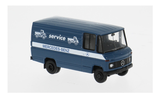 Brekina BRE36870 Mercedes L 406 D Kasten - Unimog Mobile Service - Vorbestellung 1:87
