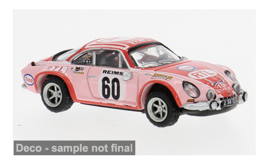 Brekina BRE14546 Renault Alpine A110 - Rally Monte Carlo - S.Moss - Vorbestellung 1:87