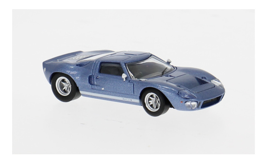 Brekina BRE18553 Ford GT 40 - blau (Metallic) - Vorbestellung 1:87