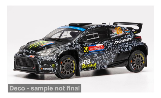 IXO IXORAM1011.22 Toyota GR Yaris Rally2 - Rally Chile - O.Solberg - E.Edmondson - Vorbestellung 1:43