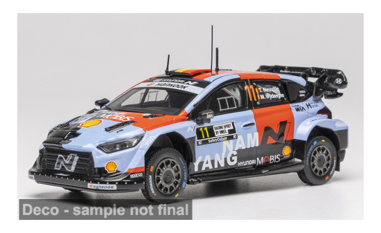 IXO IXORAM1035C.22 Hyundai i20 N Rally1 - Rally Schweden - T.Neuville - M.Widaeghe - Vorbestellung 1:43