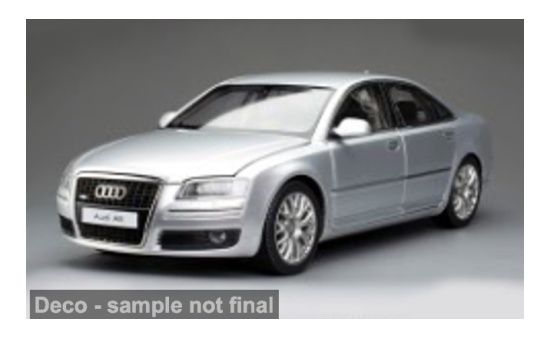 Sun Star DM18-02-02 Audi A8 D3 4.2 TDI - silber - Vorbestellung 1:18