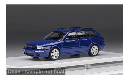 Sun Star DM64-01-02 Audi Avant RS2 - blau - Vorbestellung 1:64