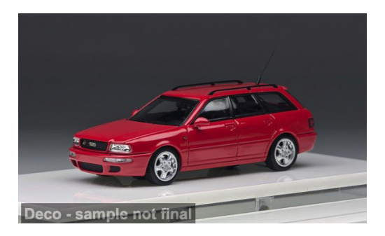 Sun Star DM64-01-01 Audi Avant RS2 - rot - Vorbestellung 1:64