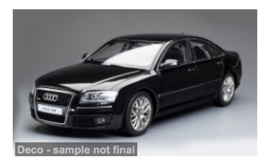 Sun Star DM18-02-01 Audi A8 D3 4.2 TDI - schwarz - Vorbestellung 1:18