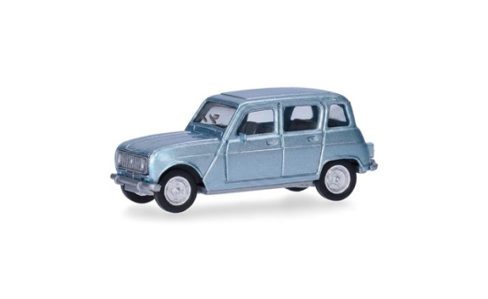 Herpa 030199-003 Renault R4, metallic blau - Preorder 1:87