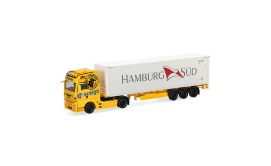 Herpa 321969 MAN TGX XXL Euro6c Container-Sattelzug 