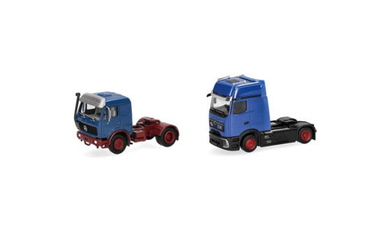 Herpa 322409 Mercedes-Benz Zugmaschinen Set - NG80 und ProCabin - Preorder 1:87