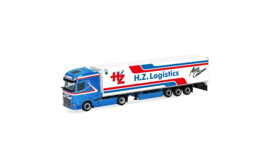 Herpa 322416 DAF XG+ Kühlkoffer-Sattelzug 