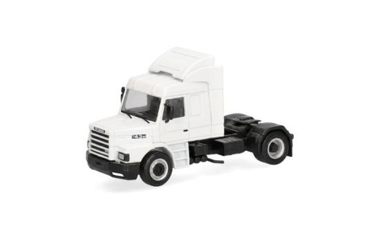 Herpa 322447 Scania Hauber 143 500 Zugmaschine 2achs, weiß - Vorbestellung 1:87