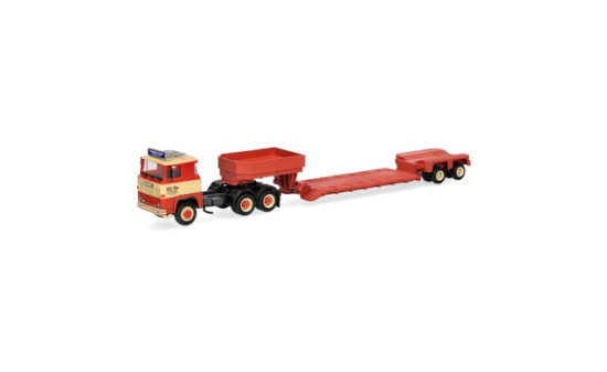 Herpa 322485 Scania 141 Tieflade-Sattelzug 