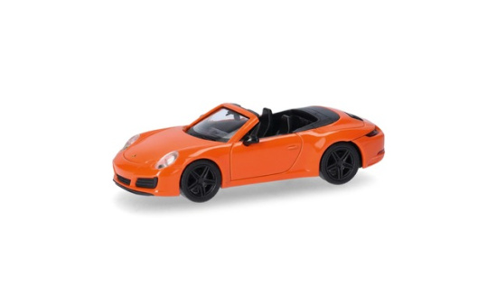 Herpa 420365-002 Porsche 911 C2 Cabrio, gulforange - Vorbestellung 1:87