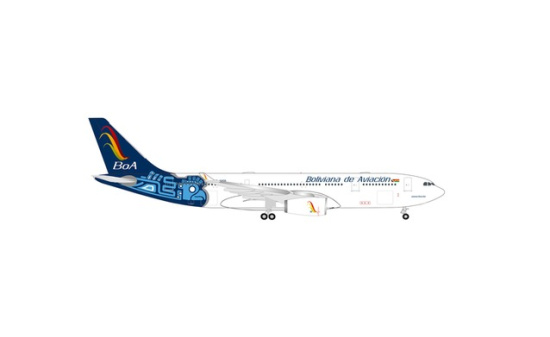 Herpa 539630 Boliviana de Aviación Airbus A330-200 