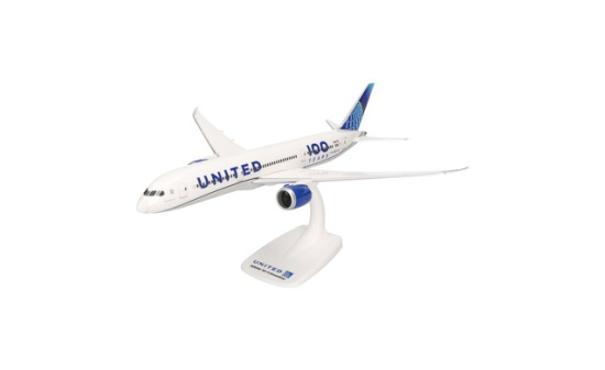 Herpa 614979 United Airlines Boeing 787-9 Dreamliner 