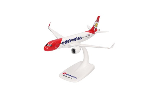 Herpa 615143 Edelweiss Air Airbus A320neo - HB-JDB 