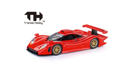 Trends Hobby 864TH000022 Trends Hobby: Porsche 911 GT1 1998 - rot - Vorbestellung 1:64
