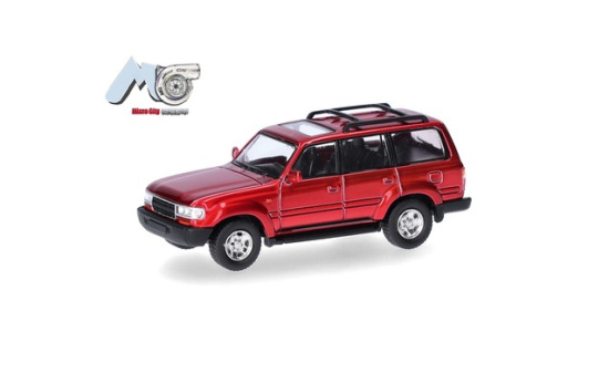 Micro City 87MC000140 MicroCity: Toyota Landcruiser 80, rot - Vorbestellung 1:87