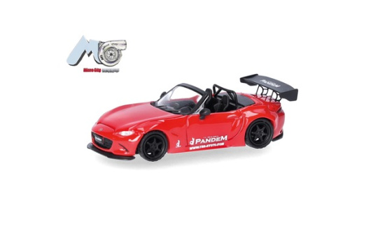 Micro City 87MC000142 MicroCity: Mazda MX-5 Rocket Bunny, rot - Vorbestellung 1:87