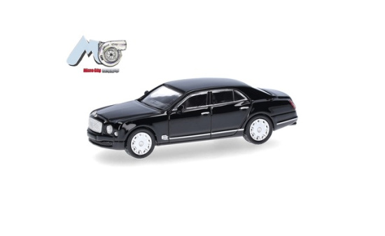 Micro City 87MC000148 MicroCity: Bentley Mulsanne, schwarz - Vorbestellung 1:87