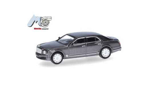 Micro City 87MC000149 MicroCity: Bentley Mulsanne, grau - Vorbestellung 1:87
