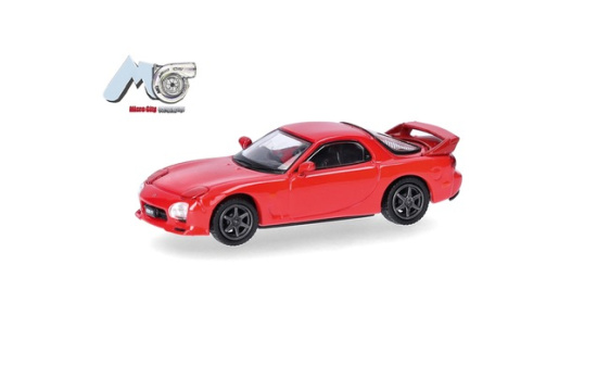 Micro City 87MC000155 MicroCity: Mazda RX-7, rot - Vorbestellung 1:87