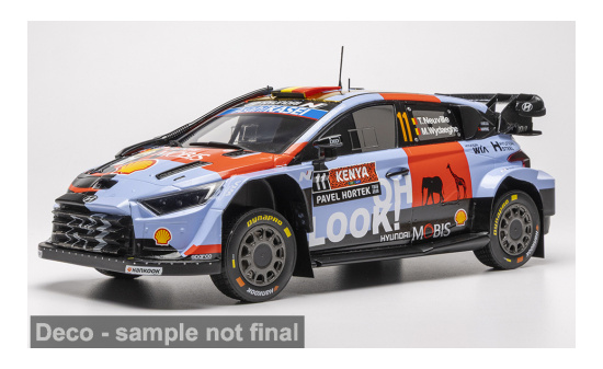 IXO IXO18RMC283B.22 Hyundai i20 N Rally1 - Rally Kenya - T.Neuville - M.Widaeghe - Vorbestellung 1:18