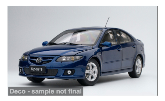 Sun Star SUN5891 Mazda 3 Sport - dunkelblau (Metallic) - Vorbestellung 1:18