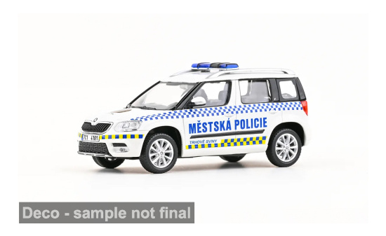 Abrex ABR143ABX-031XB09 Skoda Yeti FL - Municipal Police Trhove Sviny - Vorbestellung 1:43