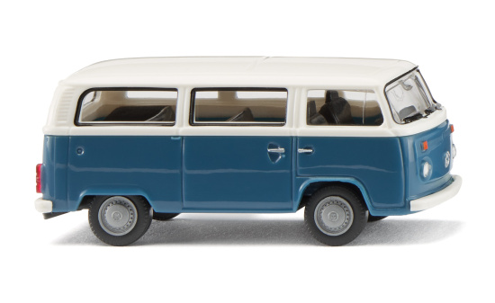 Wiking 031806 VW T2b Bus - blaugrau/weiß 1:87